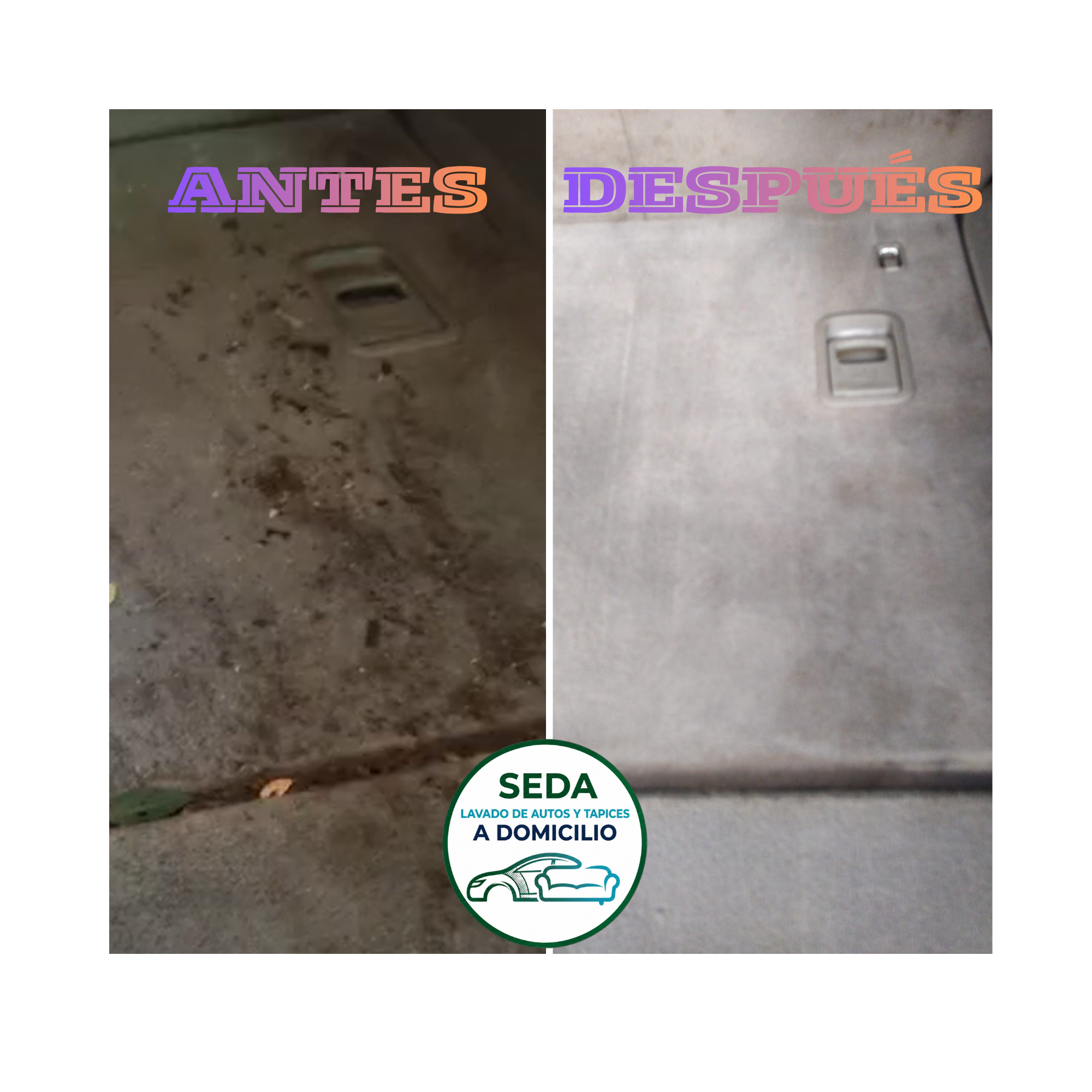 Auto lavado - Antes y Después 2